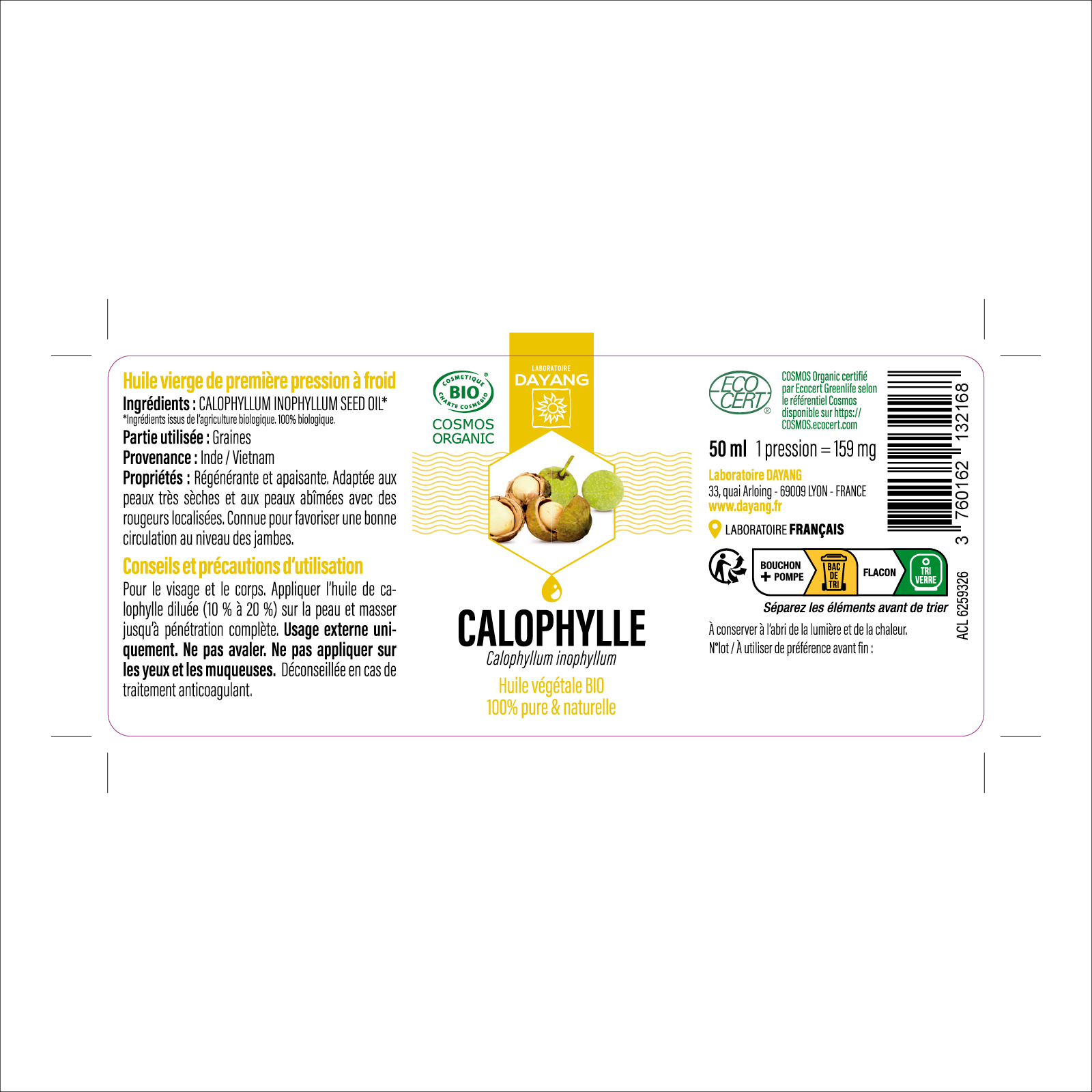 HV Calophylle BIO