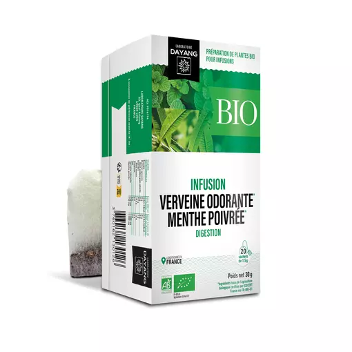 Verveine odorante Menthe poivrée BIO
