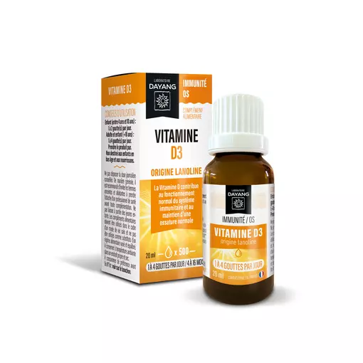 Vitamine D3 2000 UI (flacon gouttes)