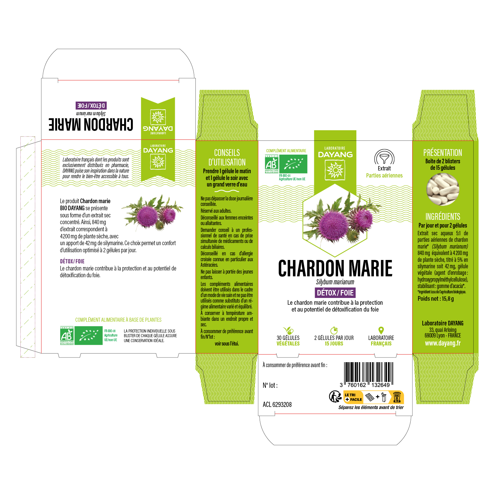 Chardon marie BIO