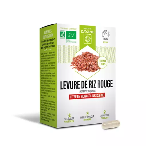Levure de riz rouge BIO